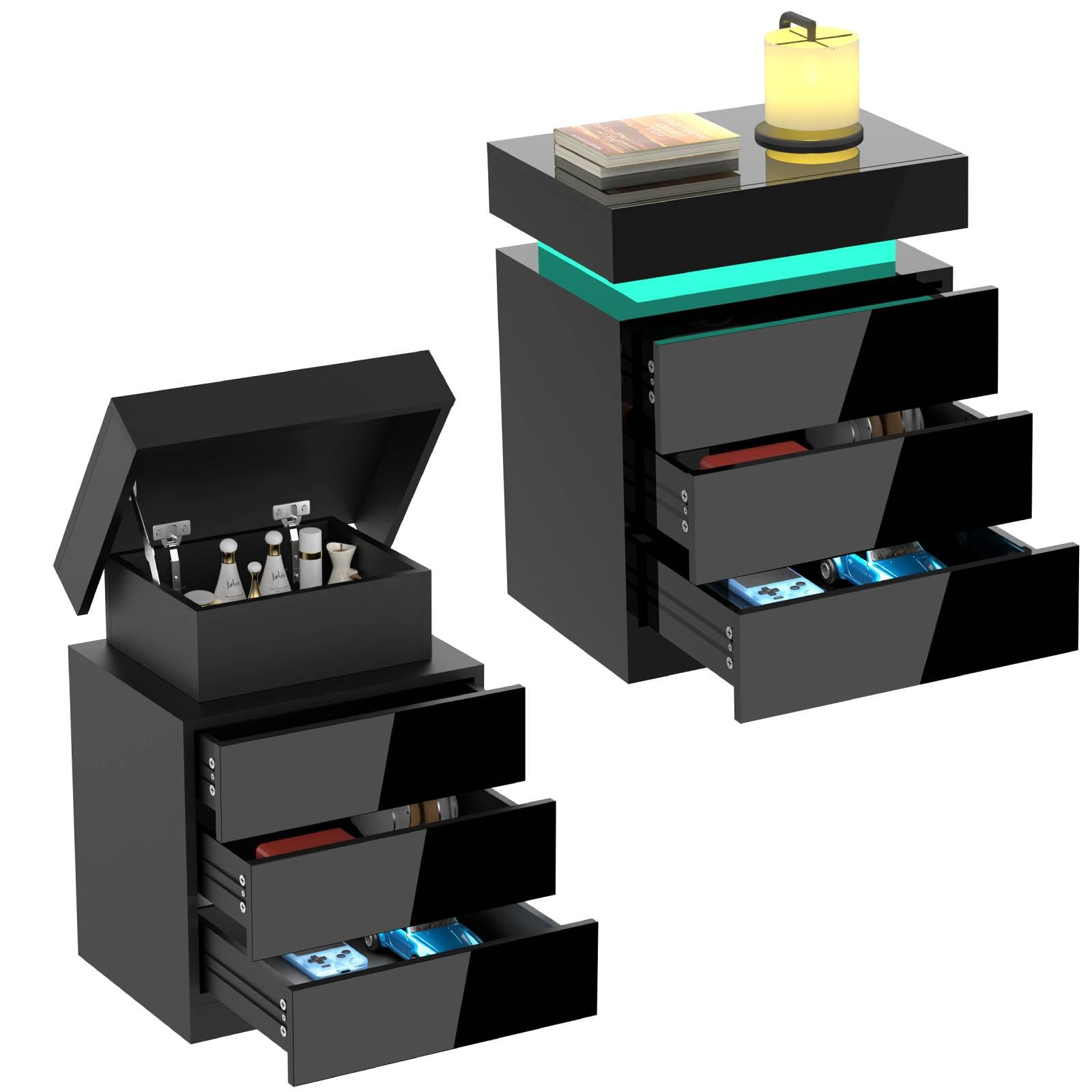 Schwarz-2pcs